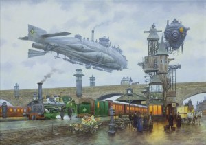 Voitekhovitch Vadim, ARRIVAL OF THE TRAIN, 2020