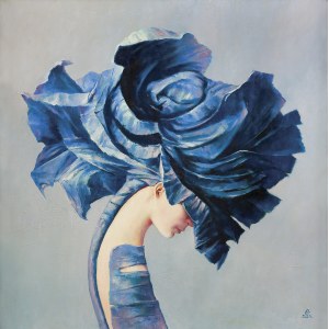 Bąk Karol, BLUE FLOWER, 2004