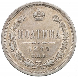 Russia, Alexander II, Poltina 1877-HI