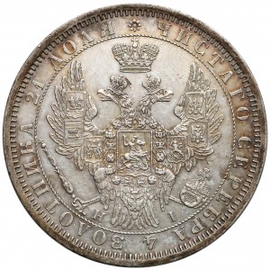 Russia, Nicholas I, Ruble 1854-HI