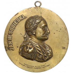 MEDALION Jan III Sobieski MINTER 13cm