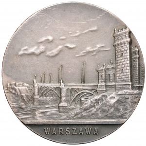 1915r. Zniszczenie mostu Poniatowskiego w Warszawie (Knedler)