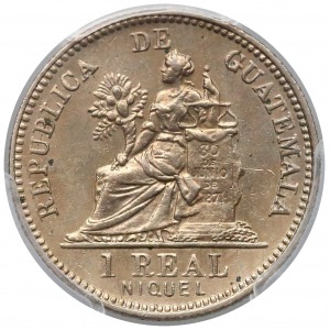 Guatemala, 1 Real 1912 Niquel - PCGS MS64