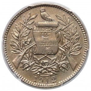 Guatemala, 1 Real 1912 Niquel - PCGS MS64