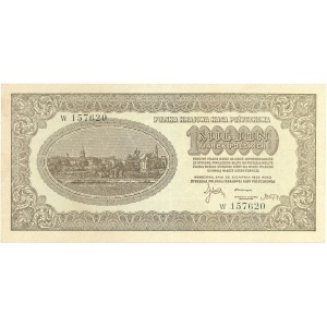 Inflacja 1 mln mkp 1923 - W - numeracja 6-cyfrowa 
