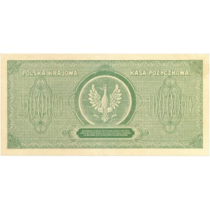 Inflacja 1 mln mkp 1923 - W - numeracja 6-cyfrowa 