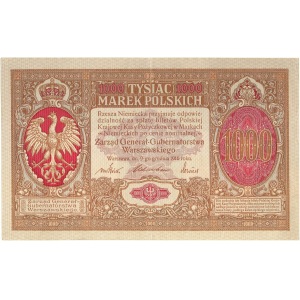 Generał 1.000 mkp 1916 - A - b. ładny, naturalny egzemplarz 