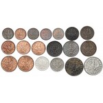 Zbiorek monet II RP - od grosza po 10 złotych (54szt)
