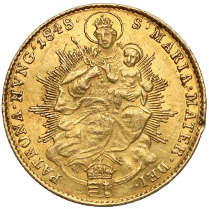 Hungary, Ferdinand V, Ducat Kremnica 1848