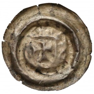 Zakon krzyżacki, Brakteat szeroki - Ramię z proporcem (1236-1248) - rzadki