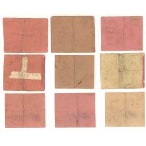 Konin, 10-50 kop. 1914 zestaw (9szt) - różne odmiany