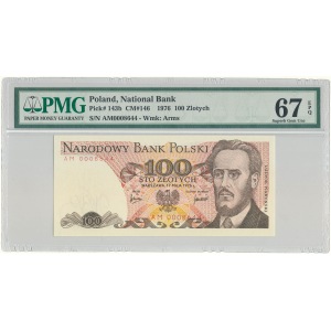 100 złotych 1976 - AM - PMG 67 EPQ
