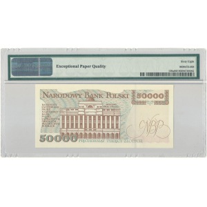 50.000 złotych 1993 - P - PMG 68 EPQ