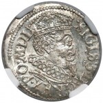 Zygmunt III Waza, Trojak Ryga 1619 - RI-GE - PIĘKNY