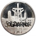 Solidarność 100.000 złotych 1990 jak lustrzanka - PCGS PR65 CAM
