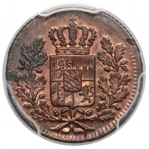 Niemcy, Bayern, 1 heller 1855