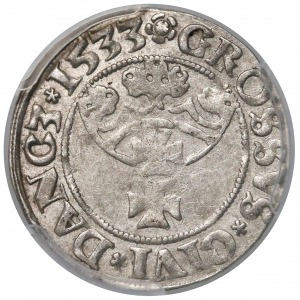 Sigismund I the Old, Grosz Gdańsk 1533