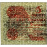 5 groszy 1924 - lewa połówka - PMG 67 EPQ