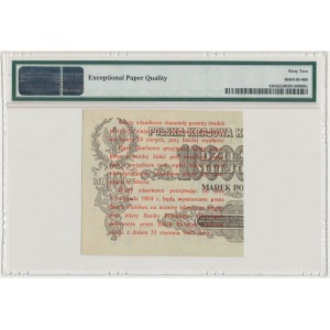 5 groszy 1924 - prawa połówka - PMG 62 EPQ