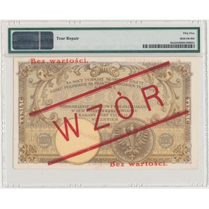 WZÓR 1.000 złotych 1919 - PMG 55 NET