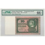 Zestaw 10 złotych 1928 + 5x Próba farby - PMG 66 EPQ