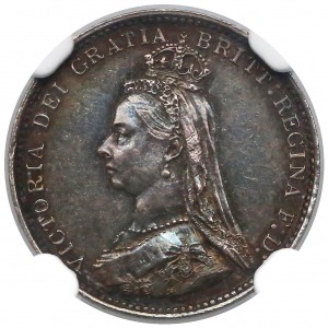 Great Britain, 3 pence 1887 - Jubilee head