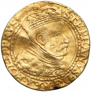 Stephen Bathory, Ducat Gdańsk 1586