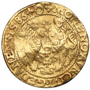 Stephen Bathory, Ducat Gdańsk 1586