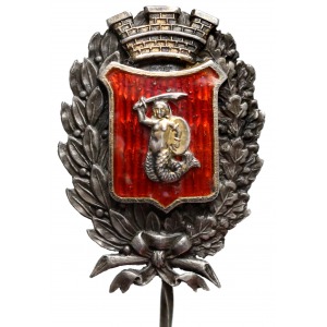 Odznaka urzędnika warszawskiego z lat 1915-1916