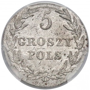 5 groszy polskich 1816 IB - PCGS AU58