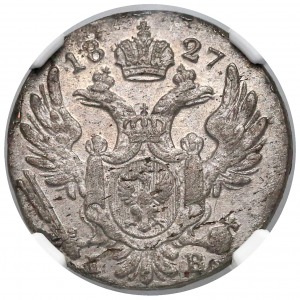 10 groszy polskich 1827 IB - NGC AU58