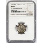 10 groszy 1835 MW (ex Otto Horn) - NGC MS62