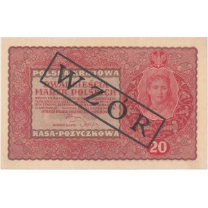 WZÓR 20 mkp 08.1919 - II Serja P