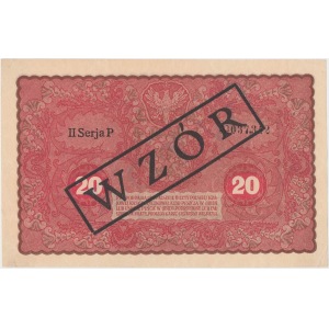 WZÓR 20 mkp 08.1919 - II Serja P