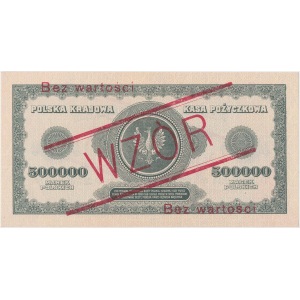 WZÓR Inflacja 500.000 mkp 1923 - D