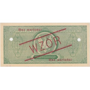 WZÓR Inflacja 1 mln mkp 1923 - C