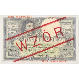 WZÓR 500 złotych 1919 