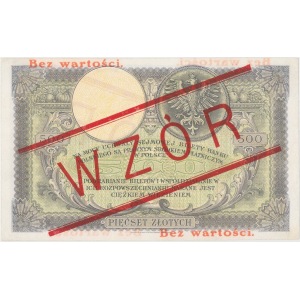 WZÓR 500 złotych 1919 