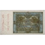 WZÓR 20 zlotych 1926 - Ser. V. 0245678