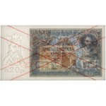 WZÓR 20 złotych 1931 - AT. 1234567