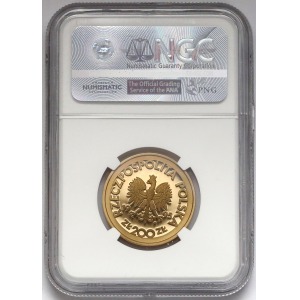 200 złochych 1995 Fryderyk Chopin - NGC PF69 Ultra Cameo