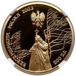 200 złotych 2003 Jan Paweł II, 25-lecie Pontyfikatu - NGC PF70 Ultra Cameo