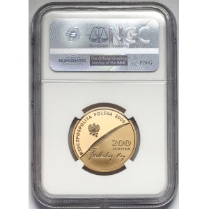 200 złotych 2005 Mikołaj Rej - NGC PF70 Ultra Cameo