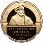 200 złotych 2005 Mikołaj Rej - NGC PF70 Ultra Cameo