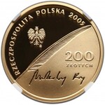200 złotych 2005 Mikołaj Rej - NGC PF70 Ultra Cameo