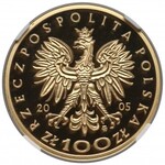 100 złotych 2005 August II Mocny - NGC PF70 Ultra Cameo