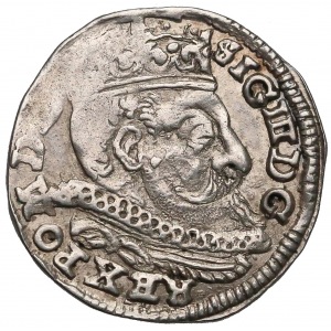 Zygmunt III Waza, Trojak Lublin 1598 - L na lewo od Lewarta
