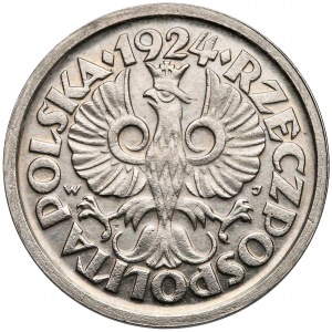 PRÓBA 20 groszy 1924 - rzadkość (nakład 10 sztuk)