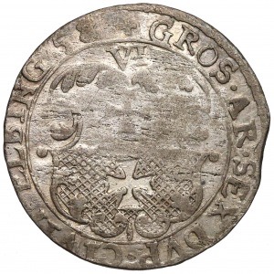 Karol X Gustaw, Szóstak Elbląg 1658