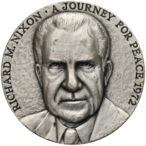 USA, Medal Richard M.Nixon - Podróż dla pokoju 1972
